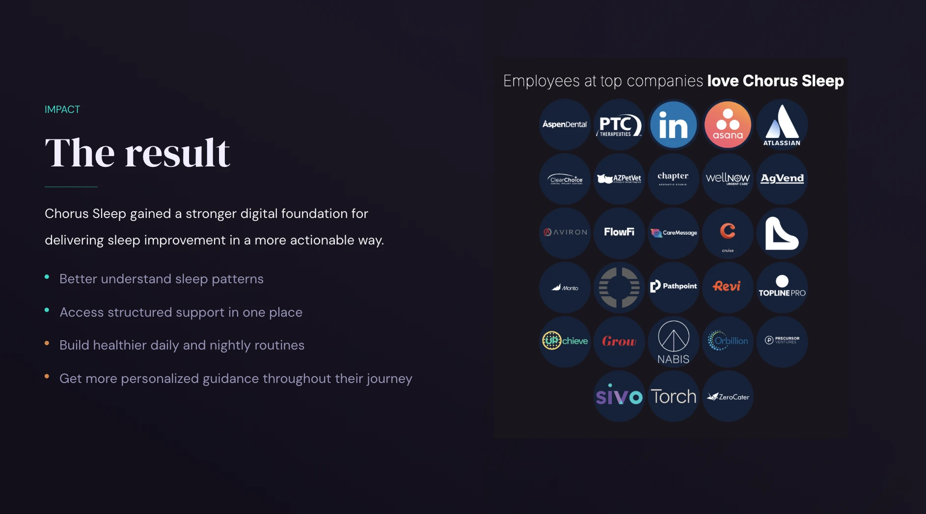 Chorus Sleep product visual two